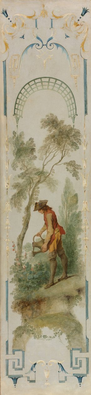 De Tuinman, ca. 1723-27 door Nicolas Lancret