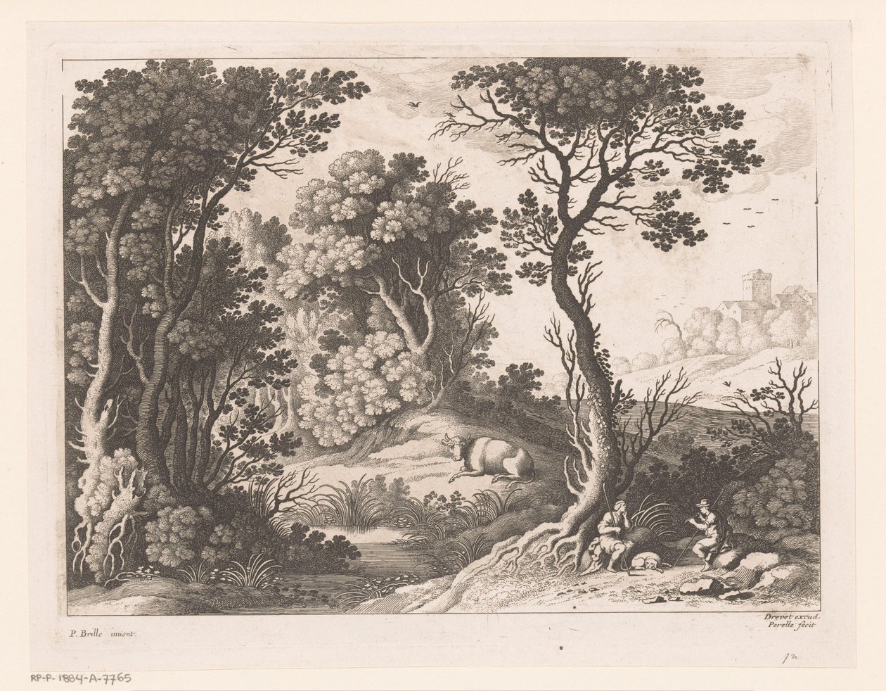 Mercurius, Argus en Io door Nicolas Perelle