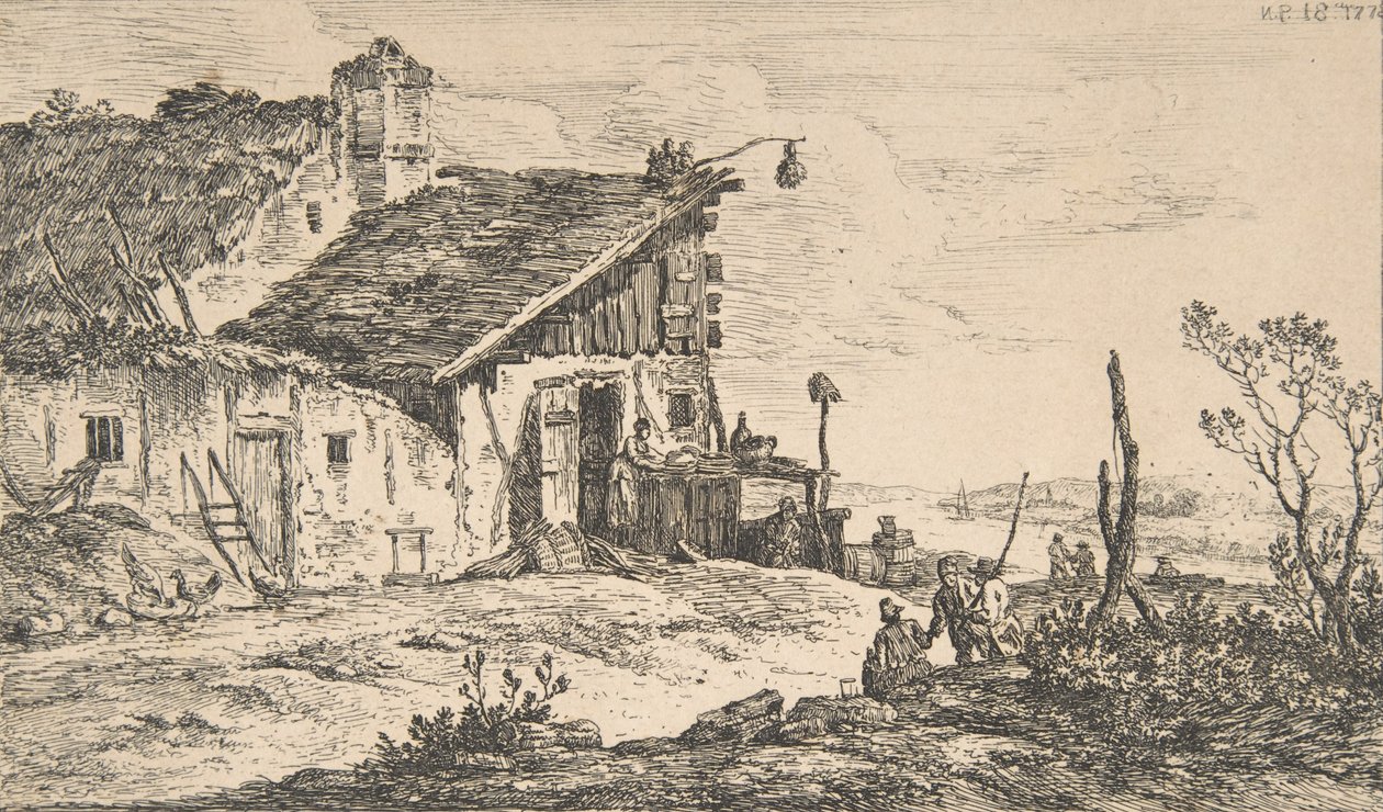 Rustiek Landschap door Nicolas Perignon