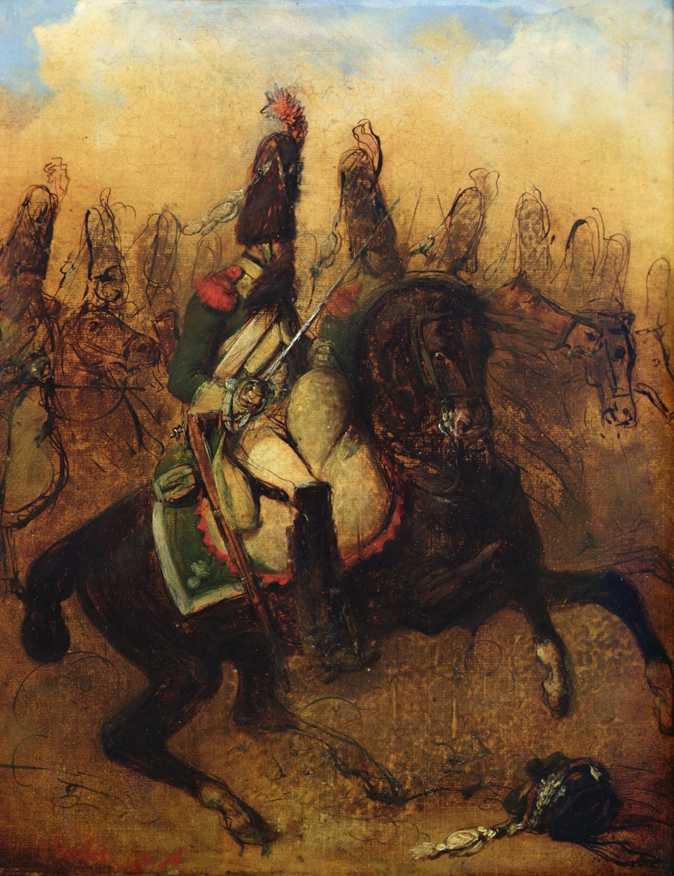 De aanval door Nicolas Toussaint Charlet