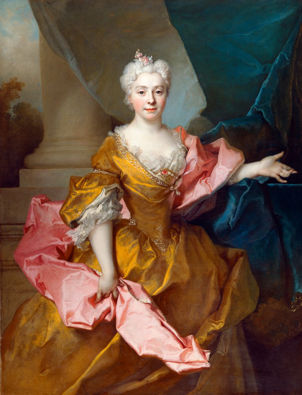 Madame Isaac de Thellusson door Nicolas de Largillière