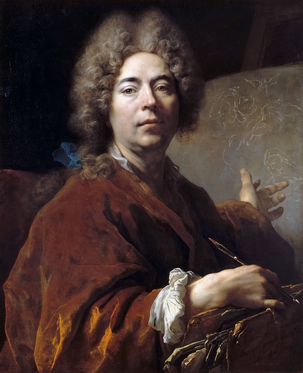 Zelfportret door Nicolas de Largillière