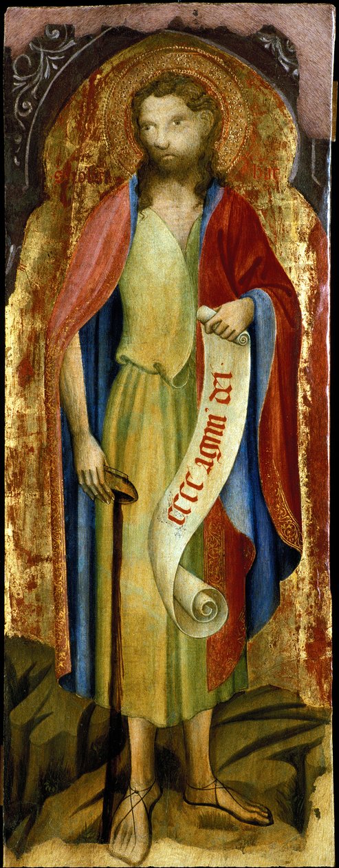 Sint Johannes de Doper door Nicolò di Pietro