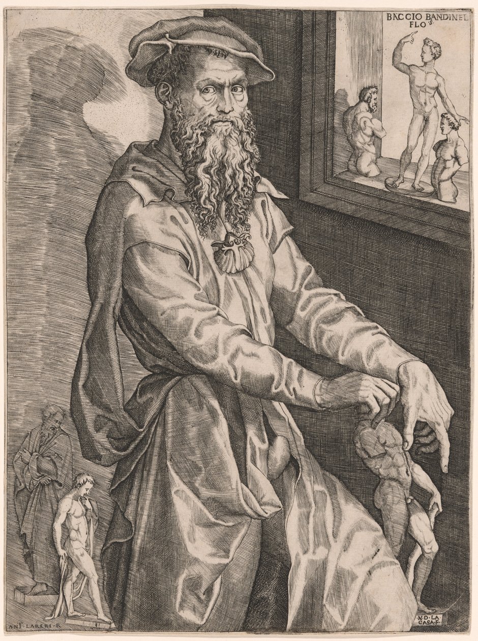 Baccio Bandinelli door Nicolo della Casa