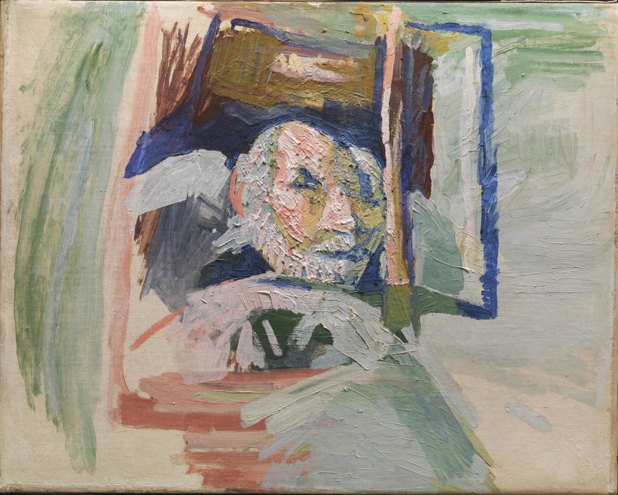 Zelfportret door Niels Larsen Stevns