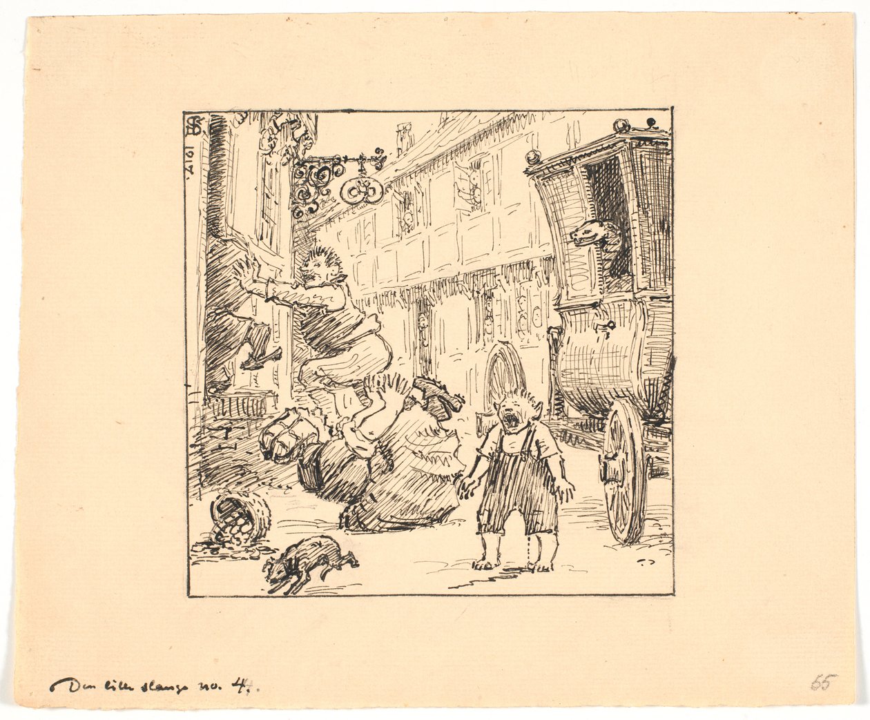 De Kleine Slang door Niels Skovgaard