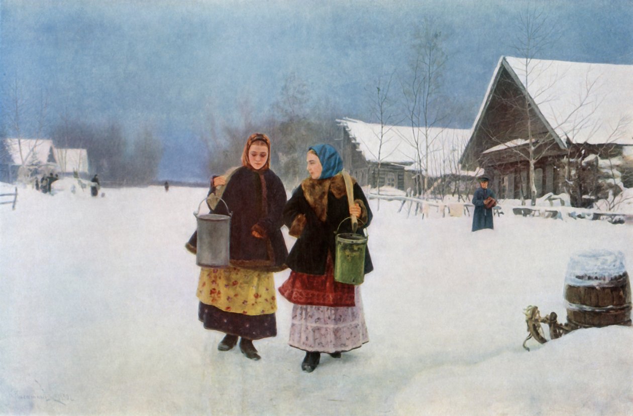 De Rivaal, 1891, 1965 door Nikolai Alekseevich Kasatkin