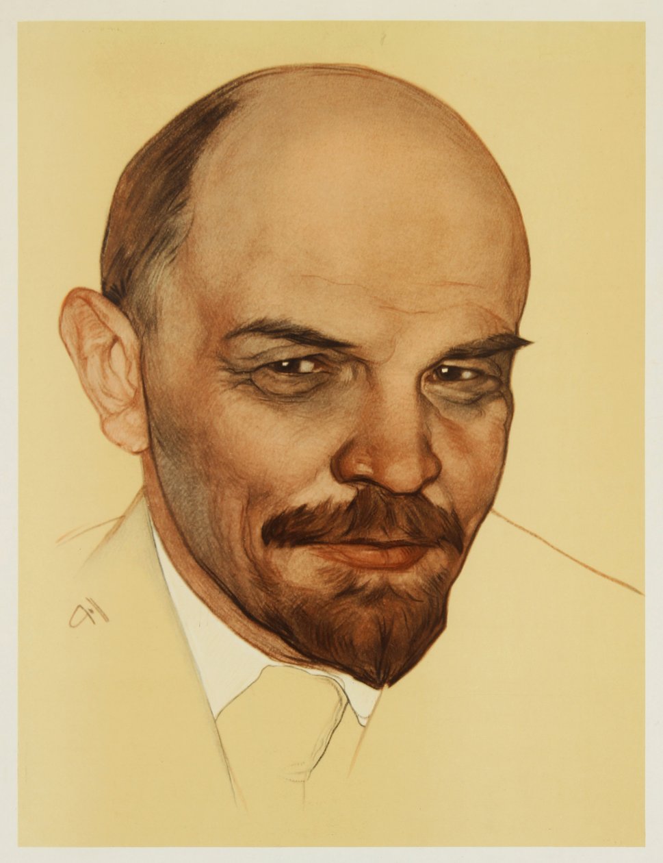 Vladimir Iljitsj Lenin door Nikolai Andreevich Andreev