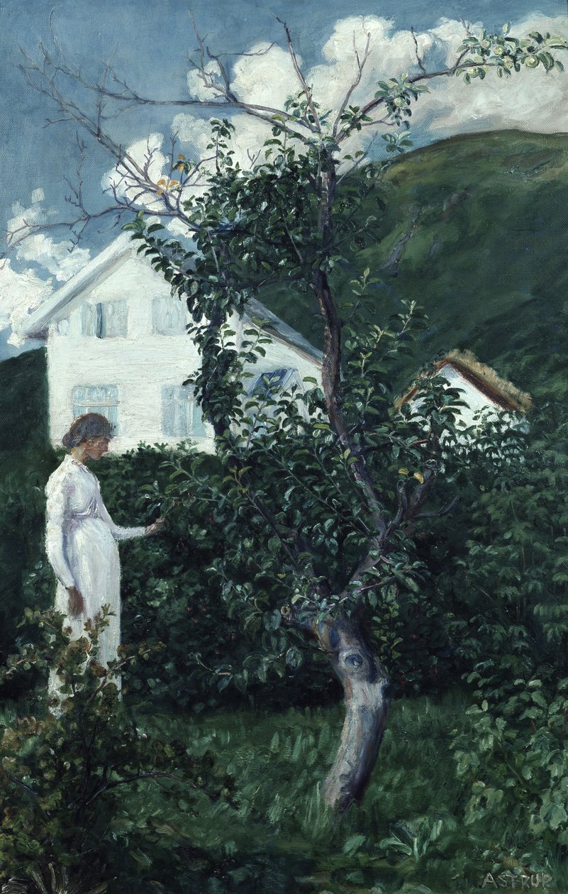 Laatste zomerdagen, ca. 1911 door Nikolai Astrup
