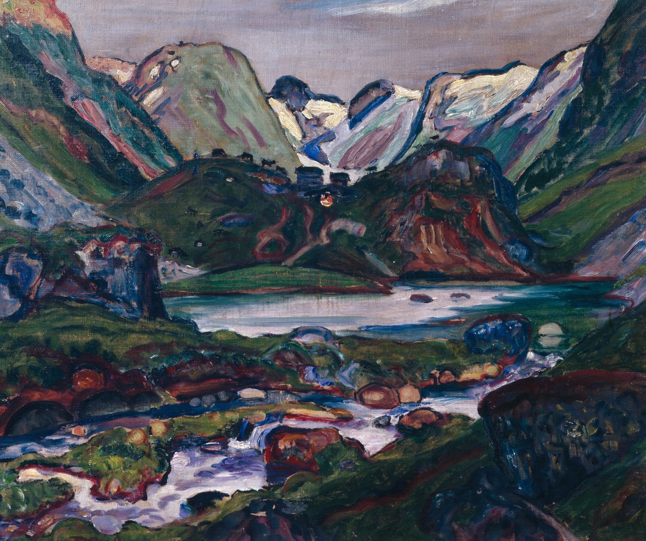 Luchtspiegelingen door Nikolai Astrup