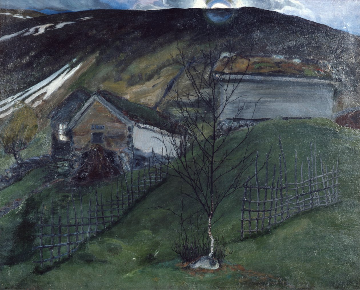 Maanlicht door Nikolai Astrup