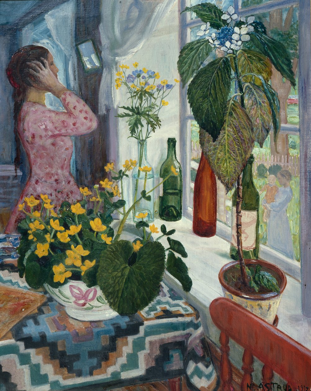 Weekend door Nikolai Astrup