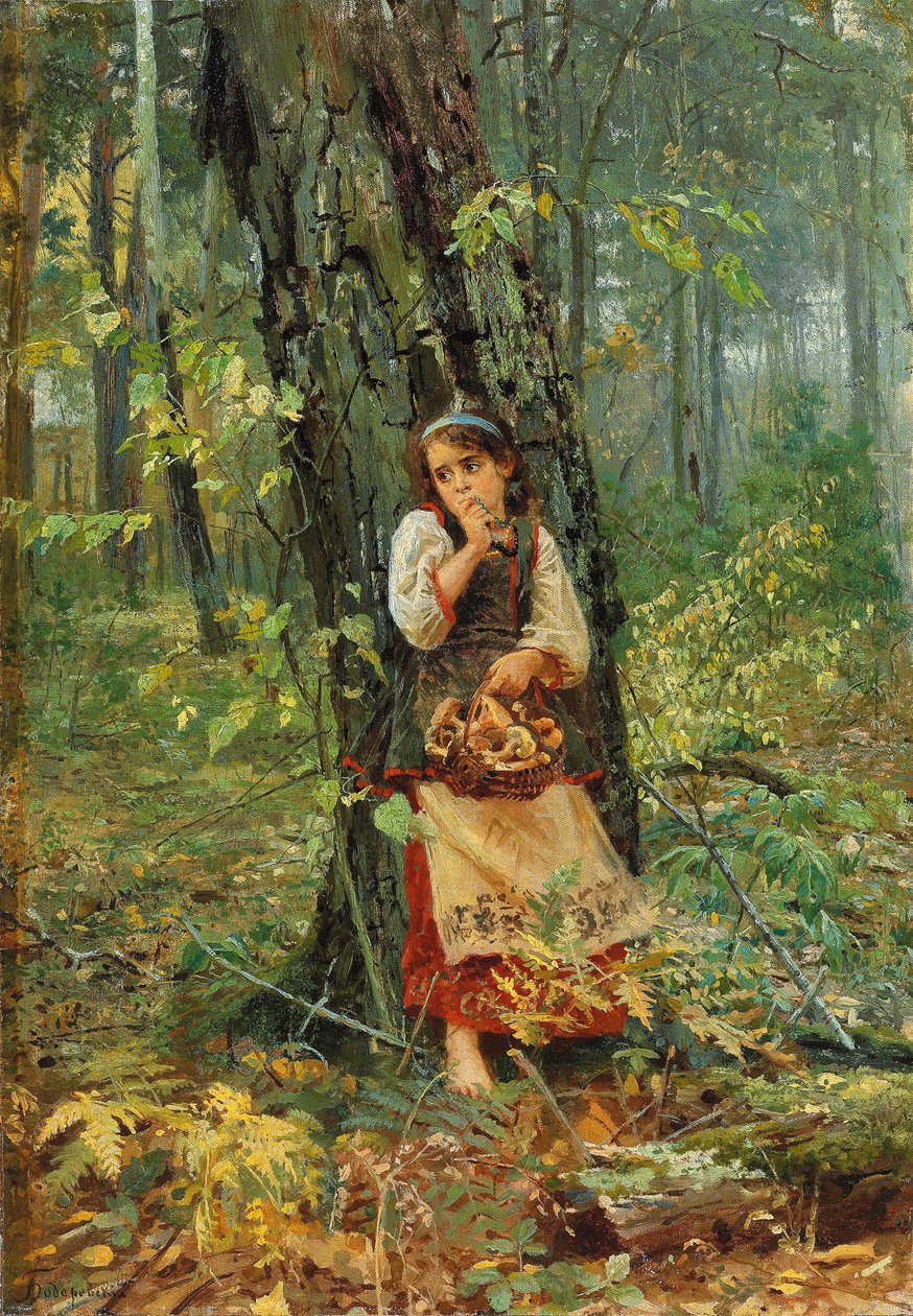 Diep in het bos door Nikolai K. Bodarevski