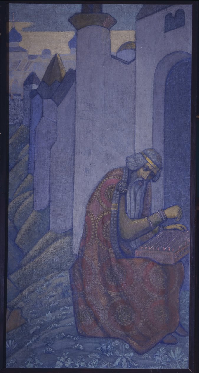 Boyan, 1910 door Nikolai Konstantinowitsch Roerich