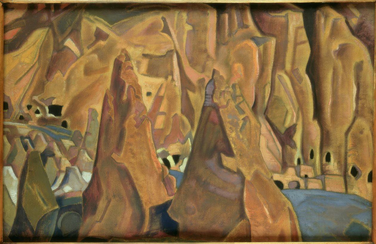 Carlsbad Caverns door Nikolai Konstantinowitsch Roerich