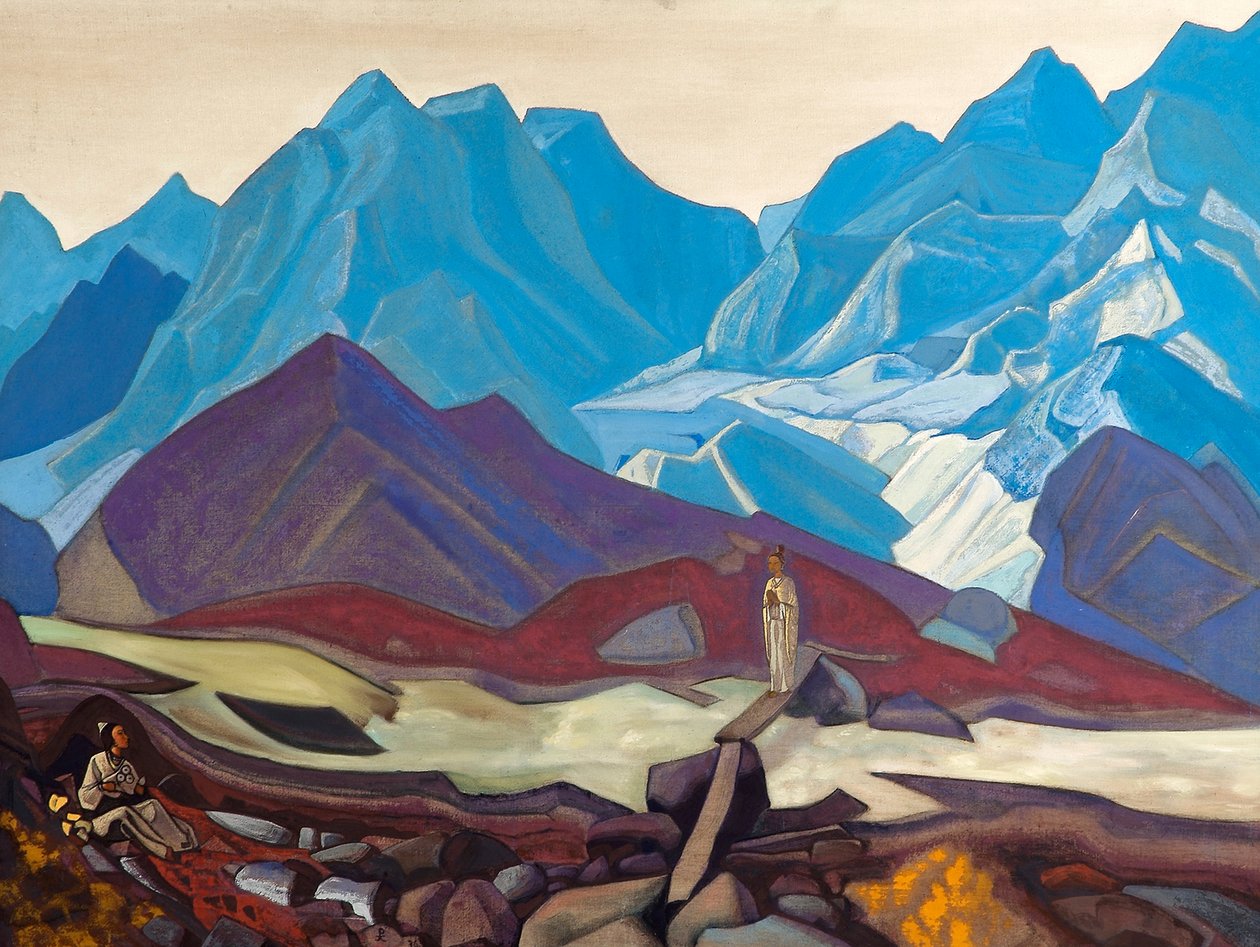 Van Buiten door Nikolai Konstantinowitsch Roerich