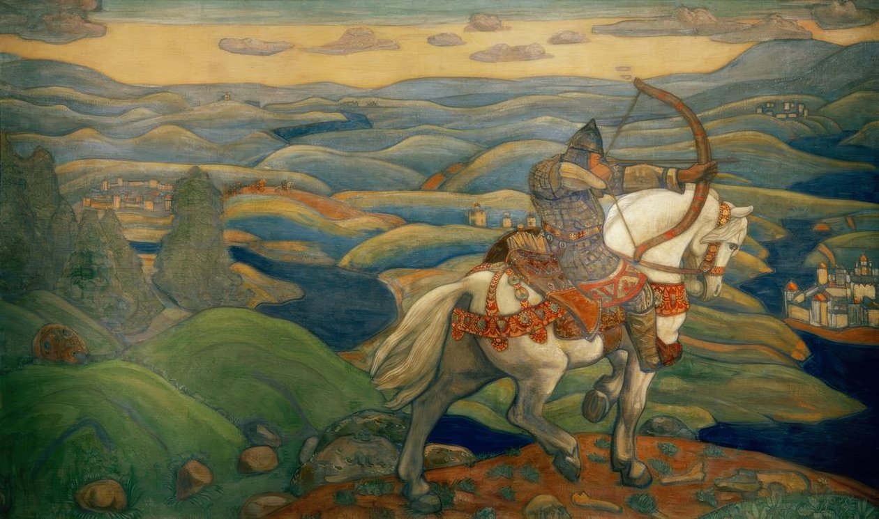 Ilja Moeromets door Nikolai Konstantinowitsch Roerich