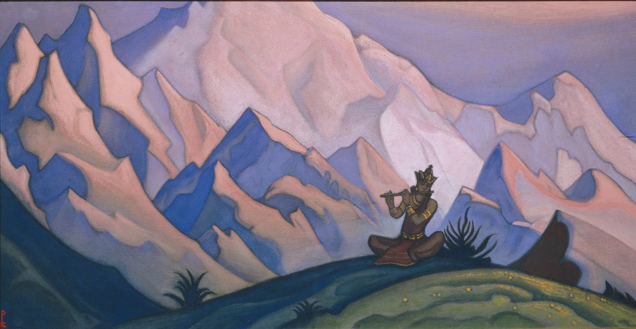 Krishna, 1946 door Nikolai Konstantinowitsch Roerich
