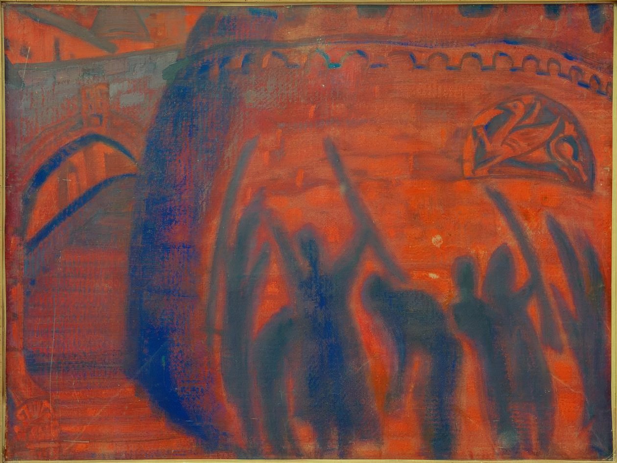Schaduwen door Nikolai Konstantinowitsch Roerich