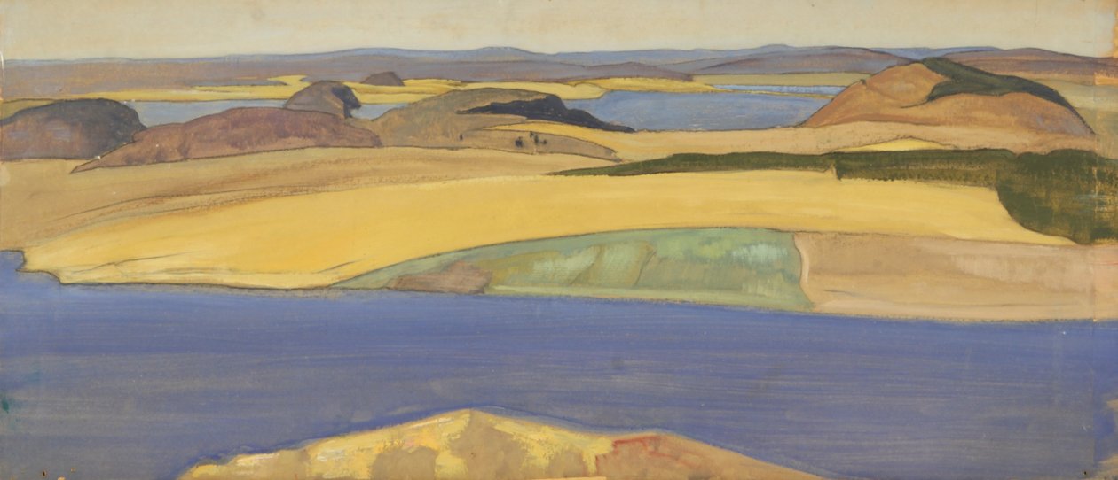 Tulola, 1918 door Nikolai Konstantinowitsch Roerich