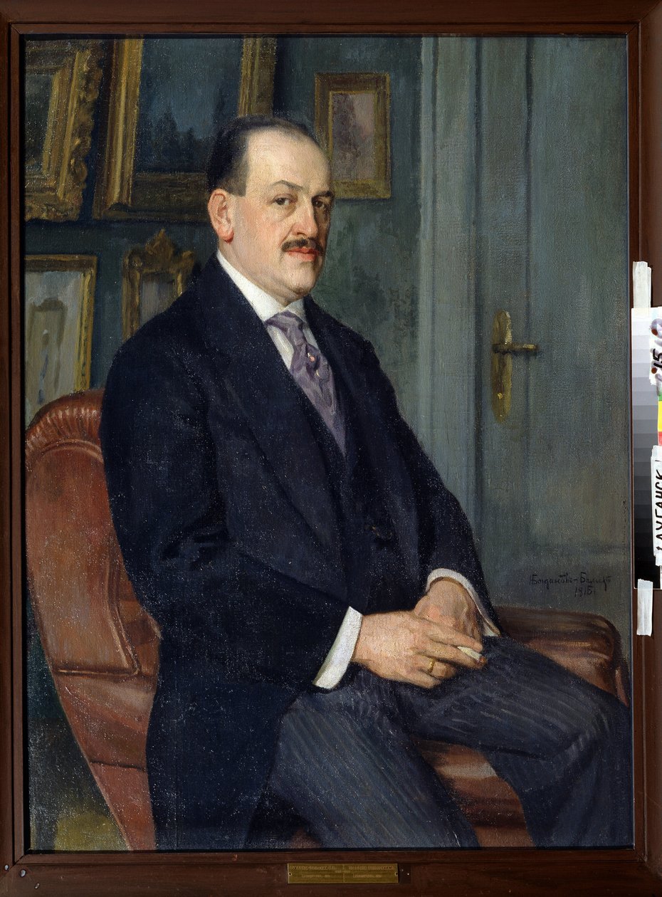 Zelfportret door Nikolai Petrovich Bogdanov Belsky