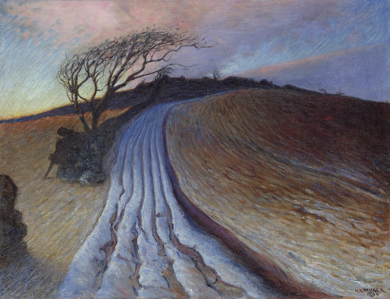Oktoberavond in Apelvik, 1894 door Nils Kreuger