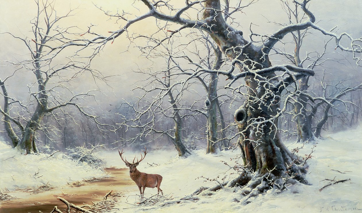 Onbekend schilderij door Nils Hans Christiansen