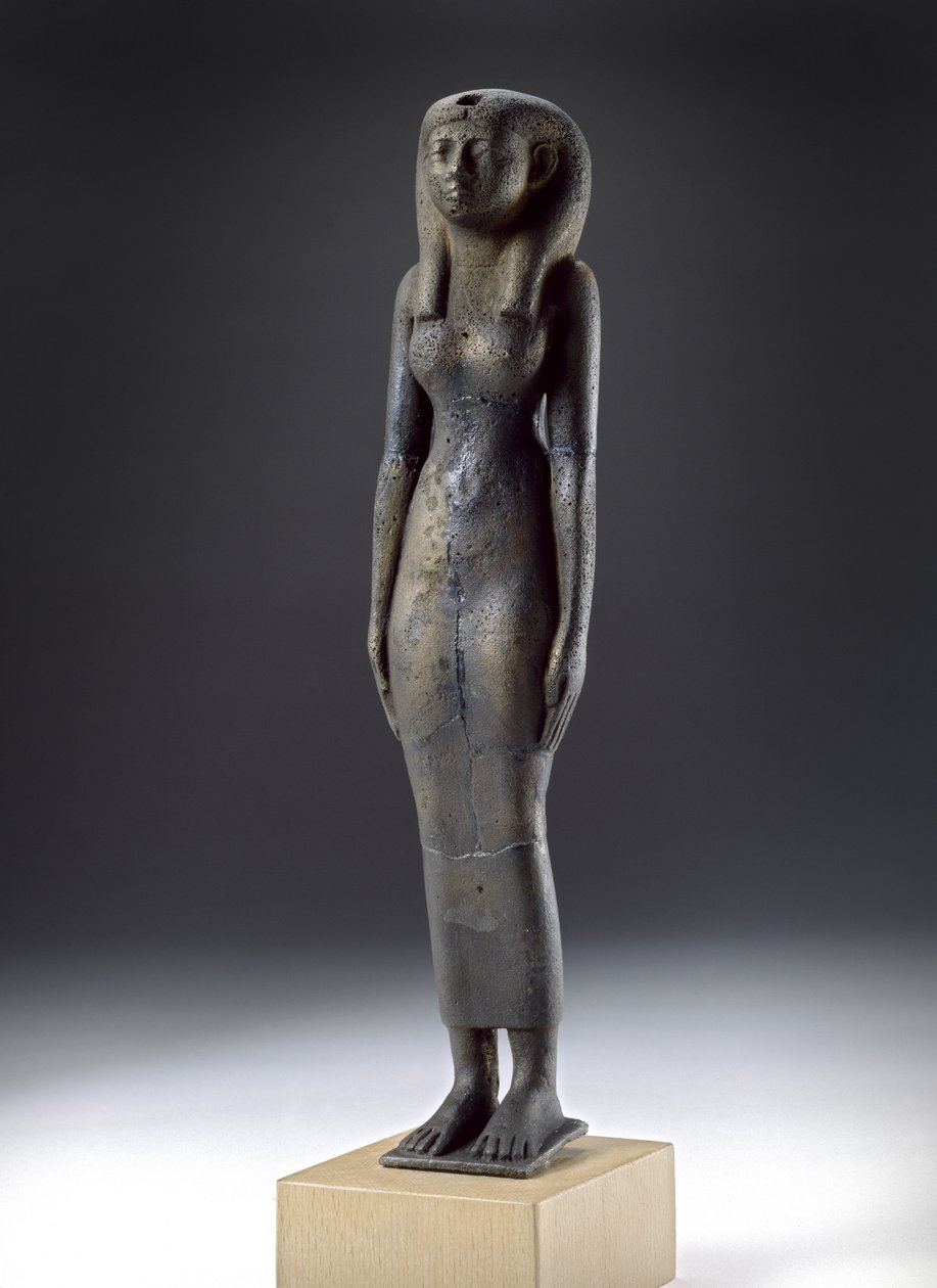 Beeld van de godin Isis, Napataanse Periode, c.900-300 v.Chr. door Nubian