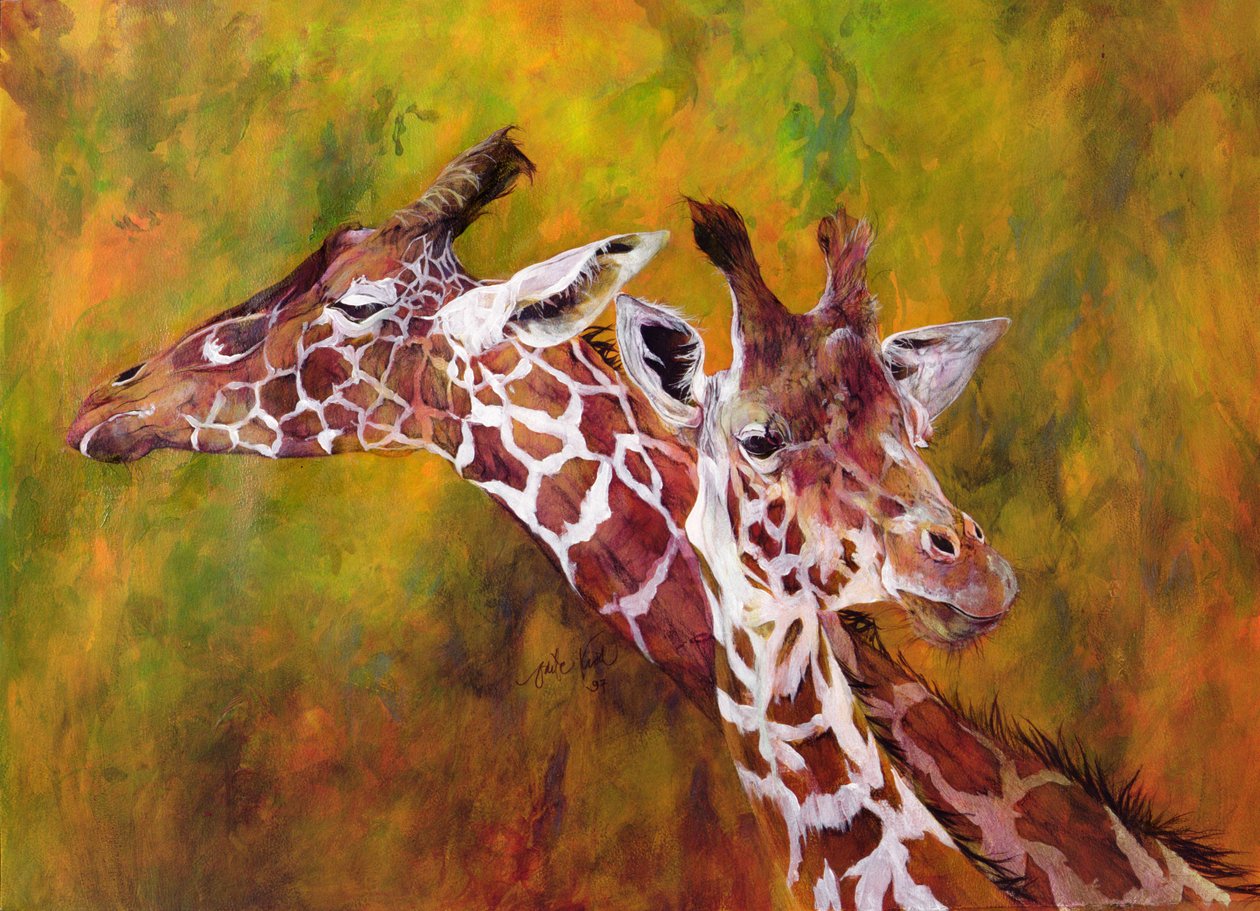 Giraffe door Odile Kidd