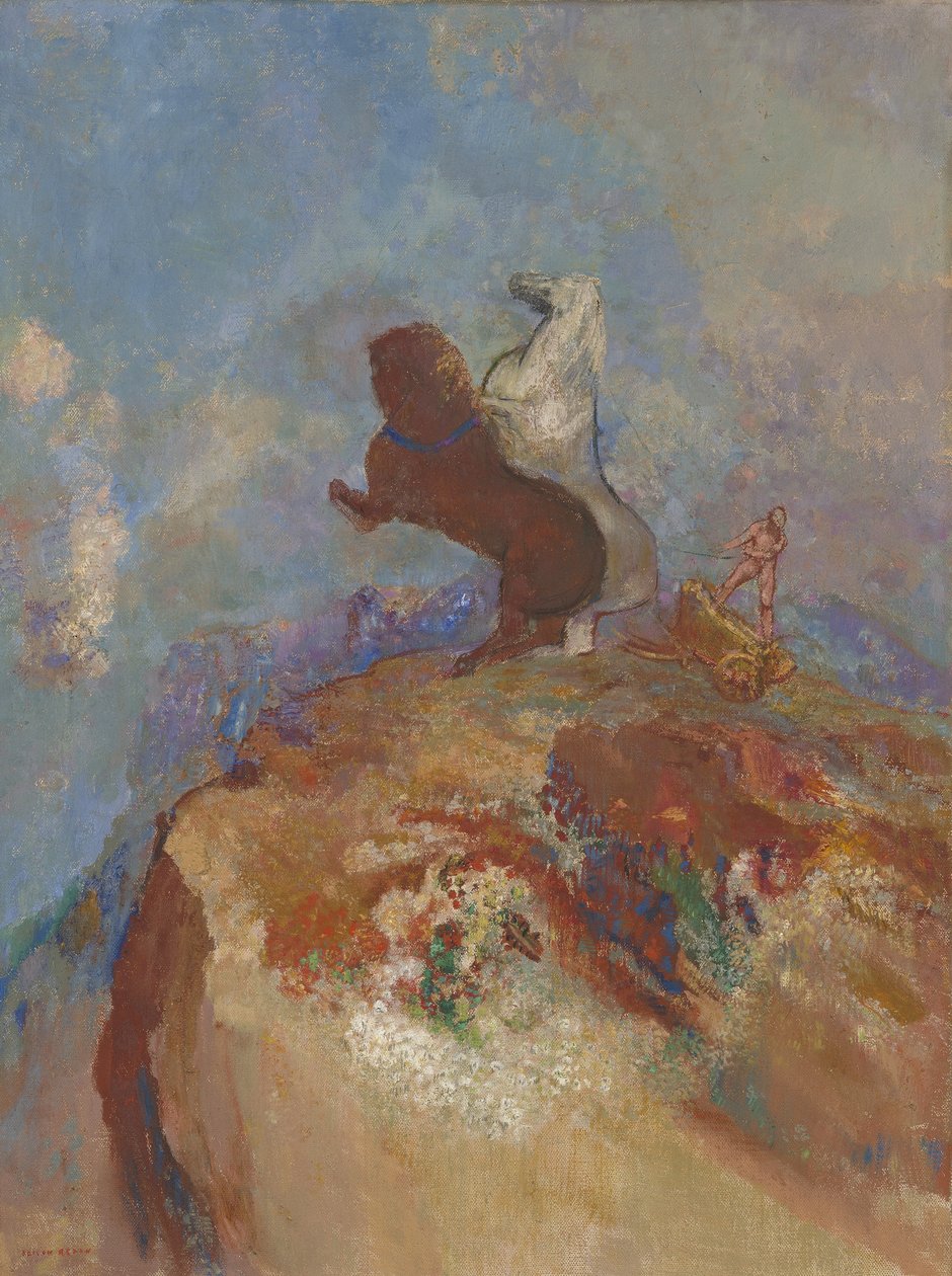 Apollo, c.1905-10 door Odilon Redon