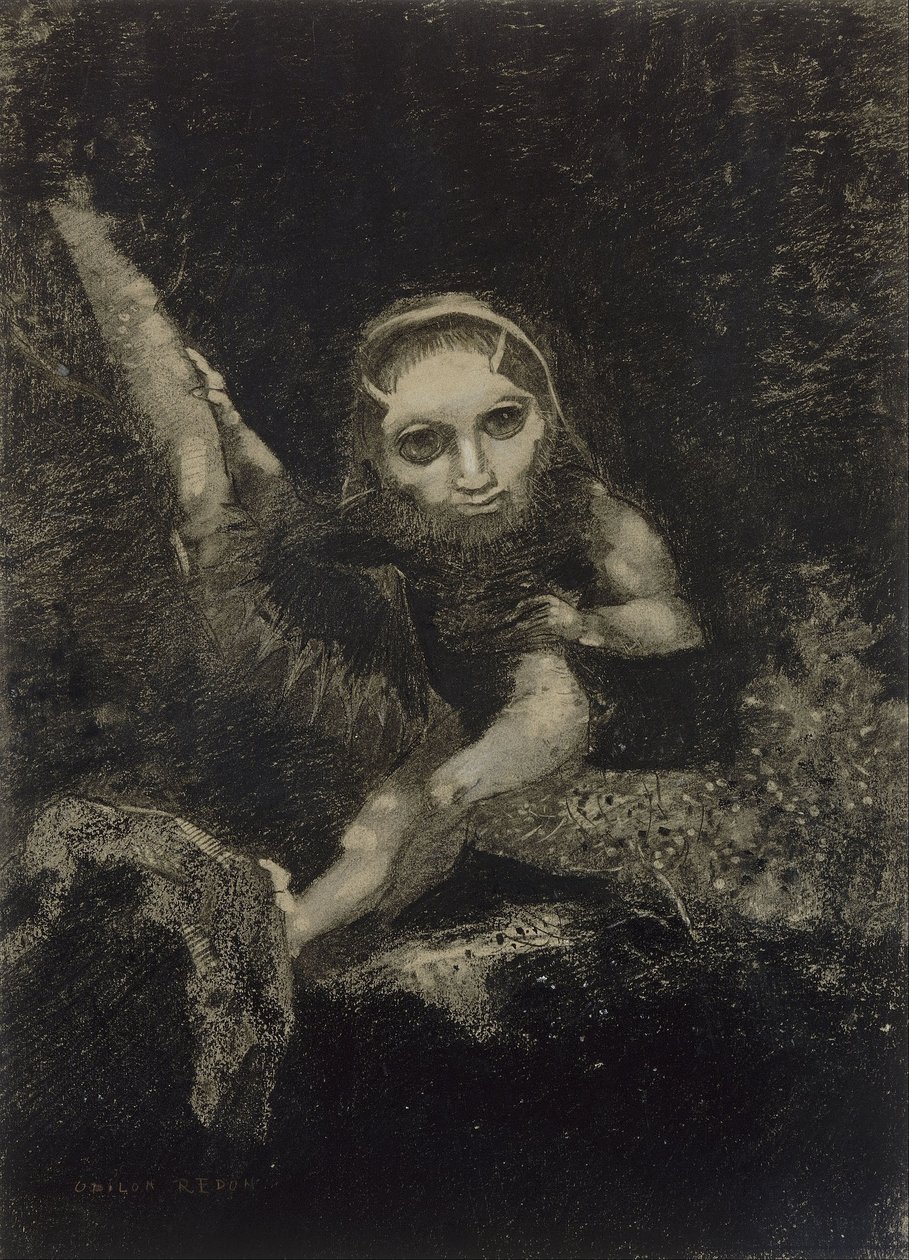 Caliban door Odilon Redon