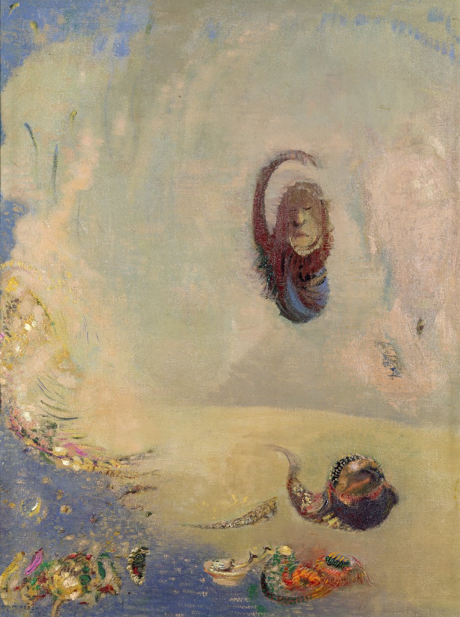 Oannes, c.1910 door Odilon Redon