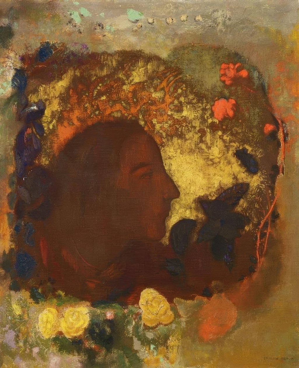 Paul Gauguin door Odilon Redon