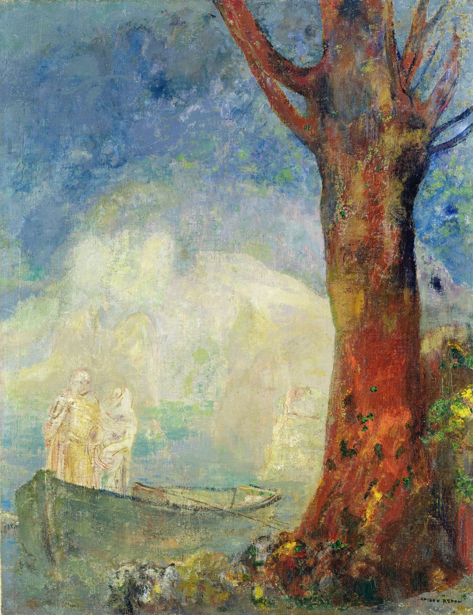 De Bark, ca. 1900 door Odilon Redon