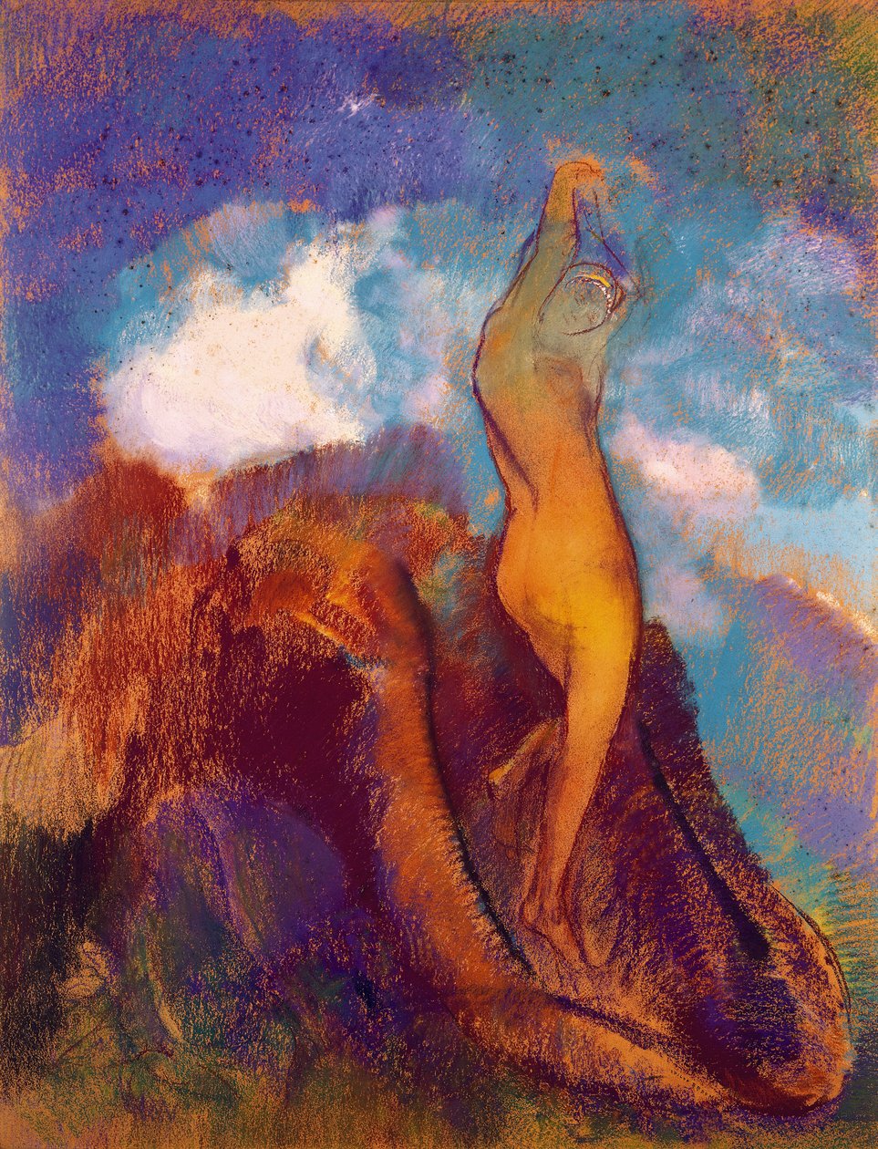 De geboorte van Venus, 1912 door Odilon Redon