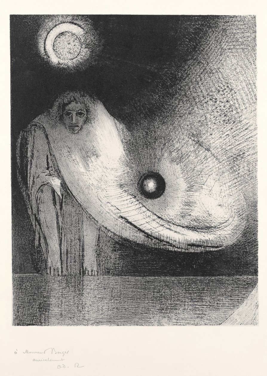 De Boeddha, 1895 door Odilon Redon
