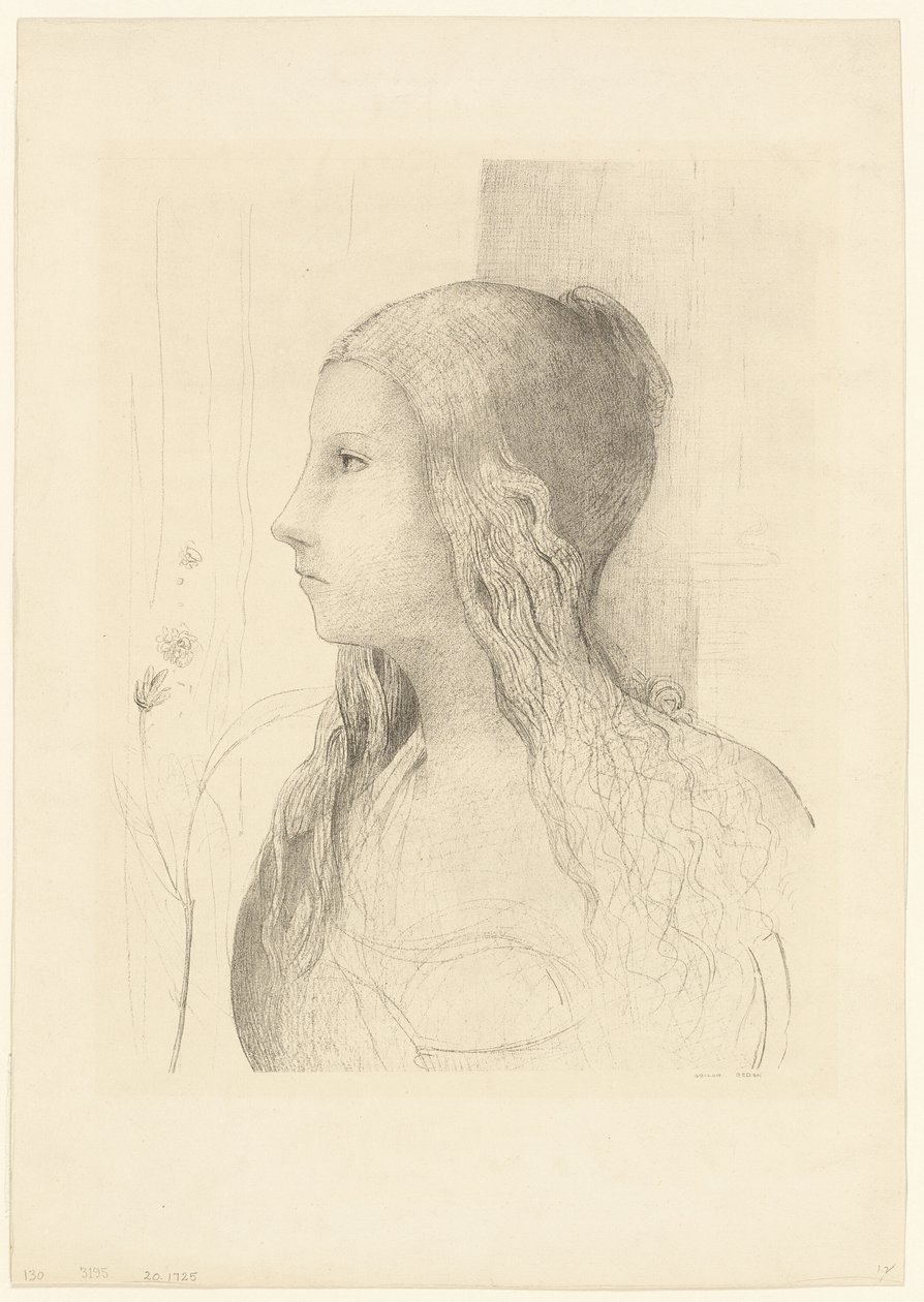Brünnhilde door Odilon Redon