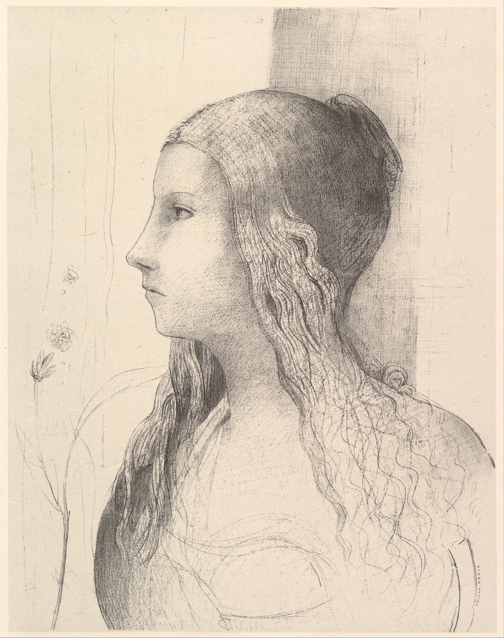 Brunnhilde De Schemering van de Goden door Odilon Redon