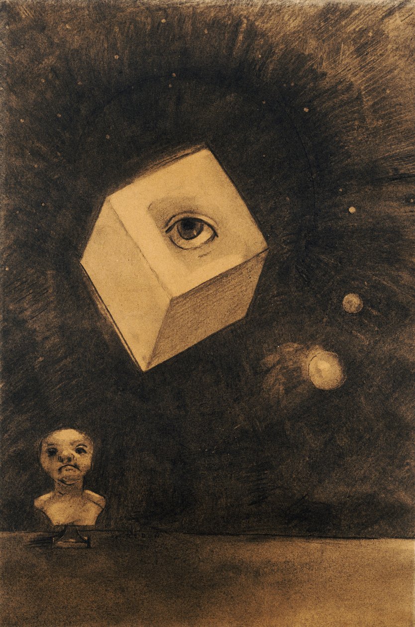 Oog door Odilon Redon