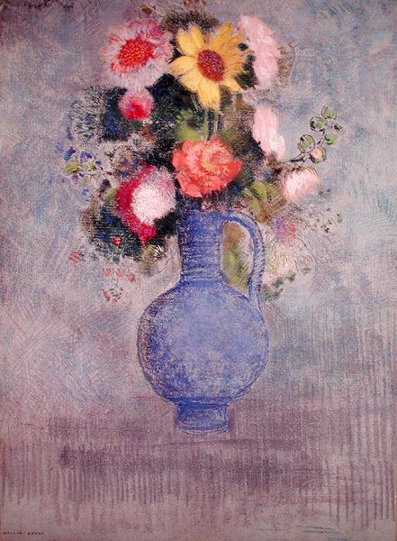 Bloemen door Odilon Redon