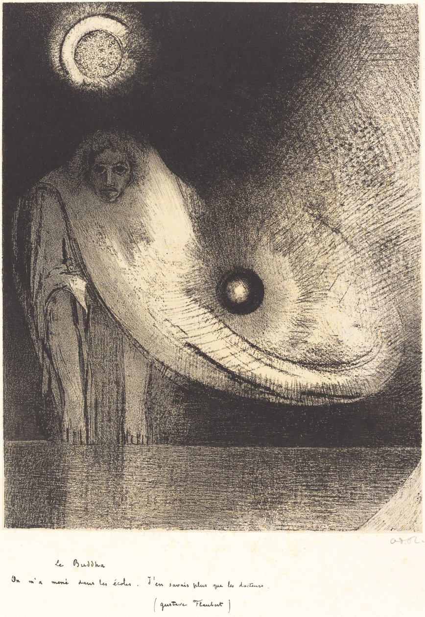 De Boeddha door Odilon Redon