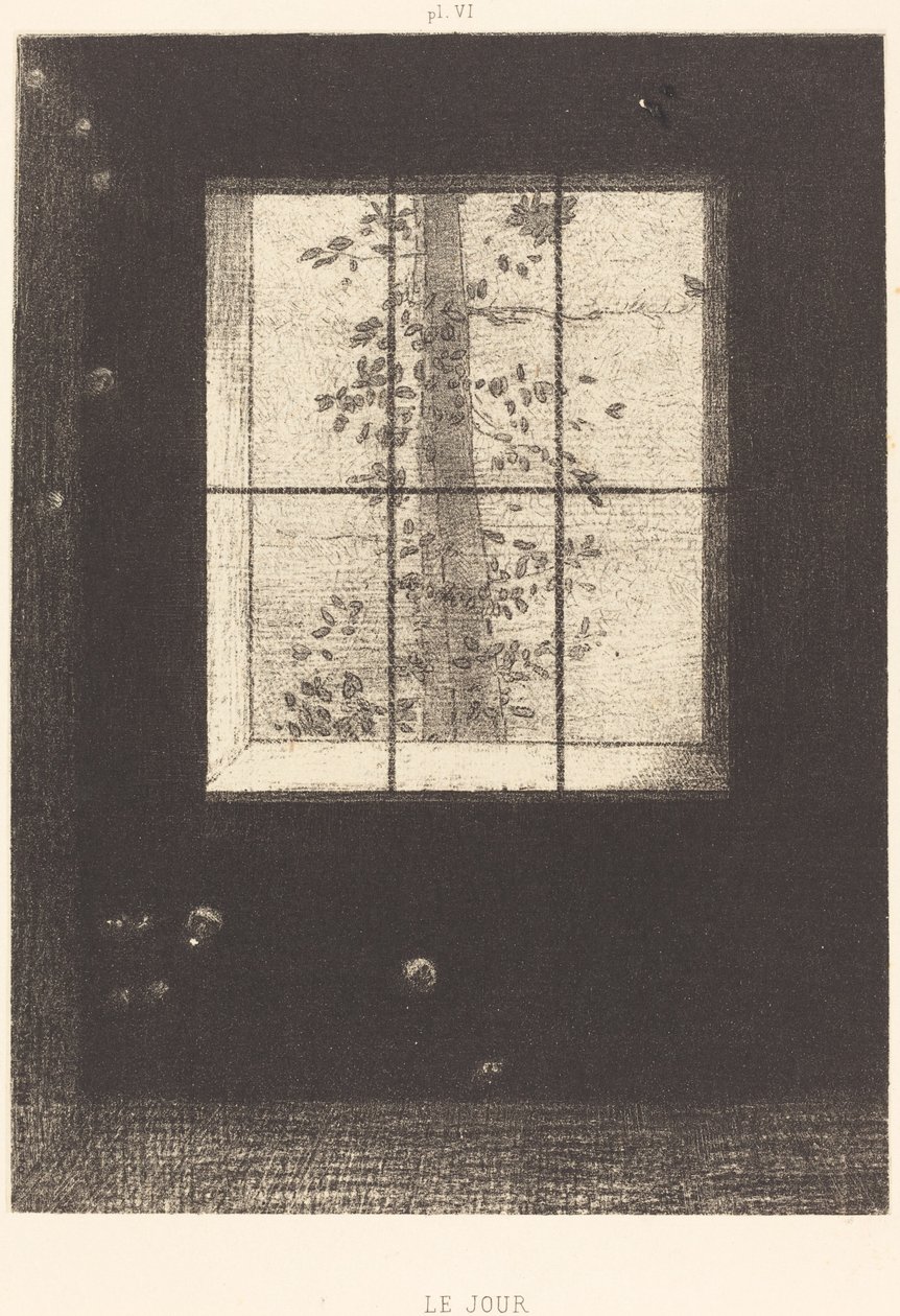 Le Jour door Odilon Redon