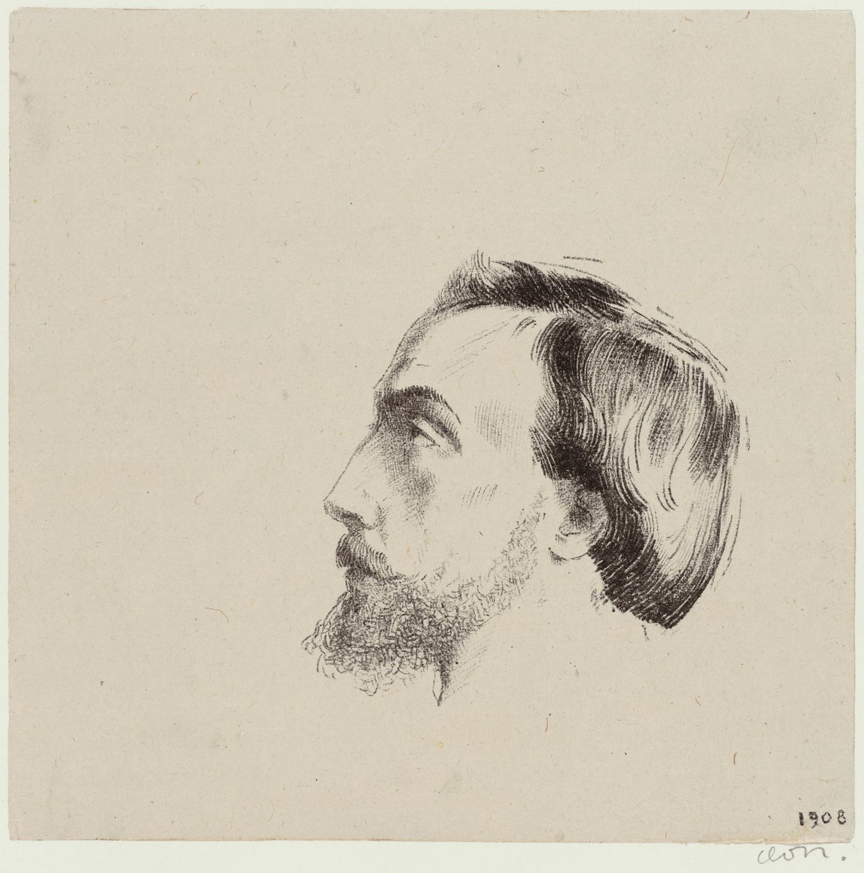 Miguel Llobet door Odilon Redon