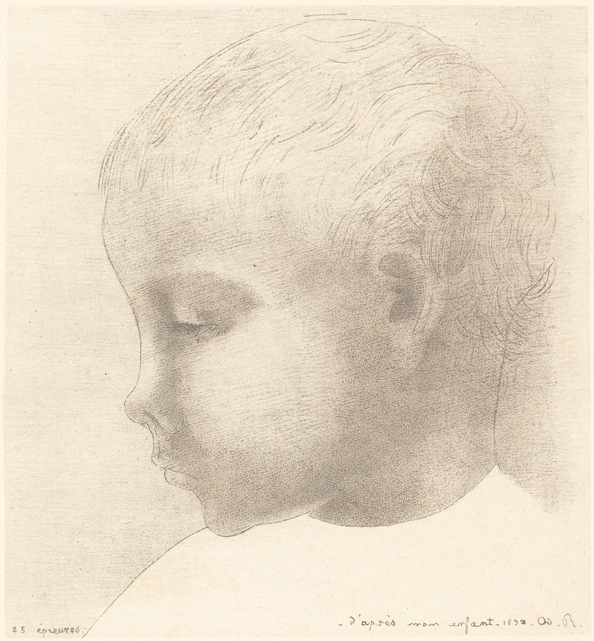 Mijn Kind door Odilon Redon