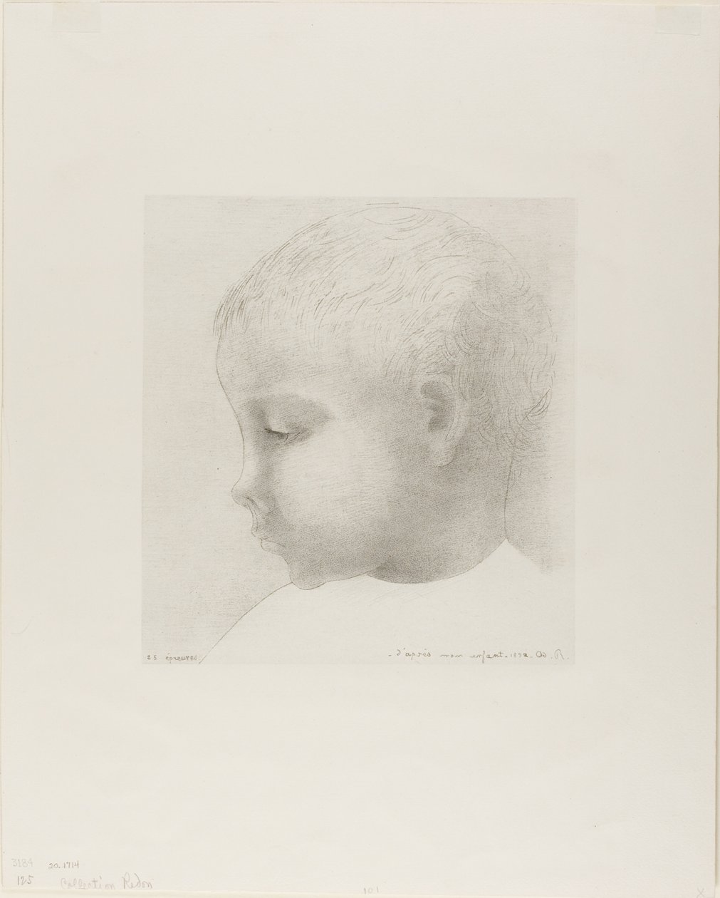 Mijn Kind door Odilon Redon