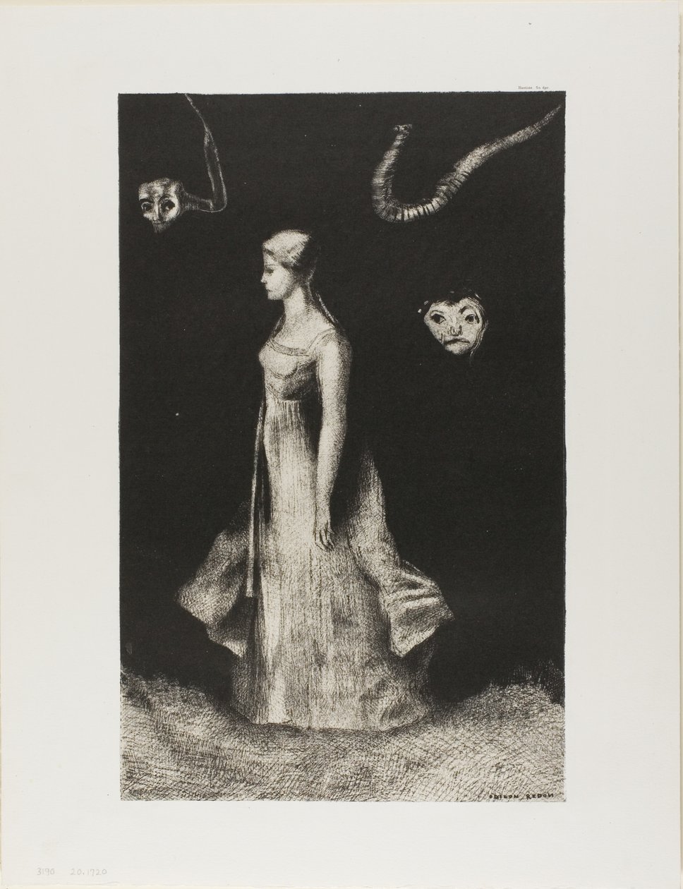 Obsessie door Odilon Redon