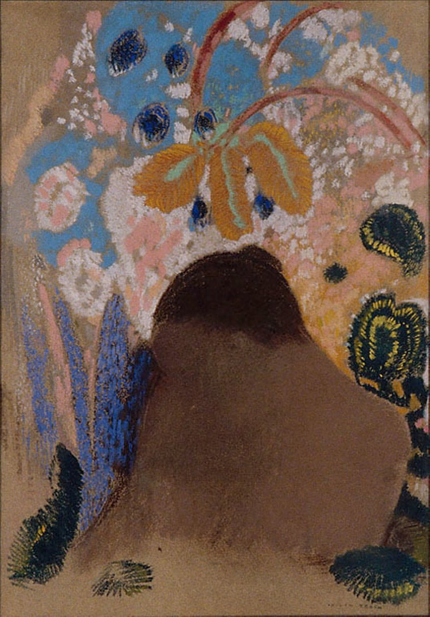 Ophelia door Odilon Redon