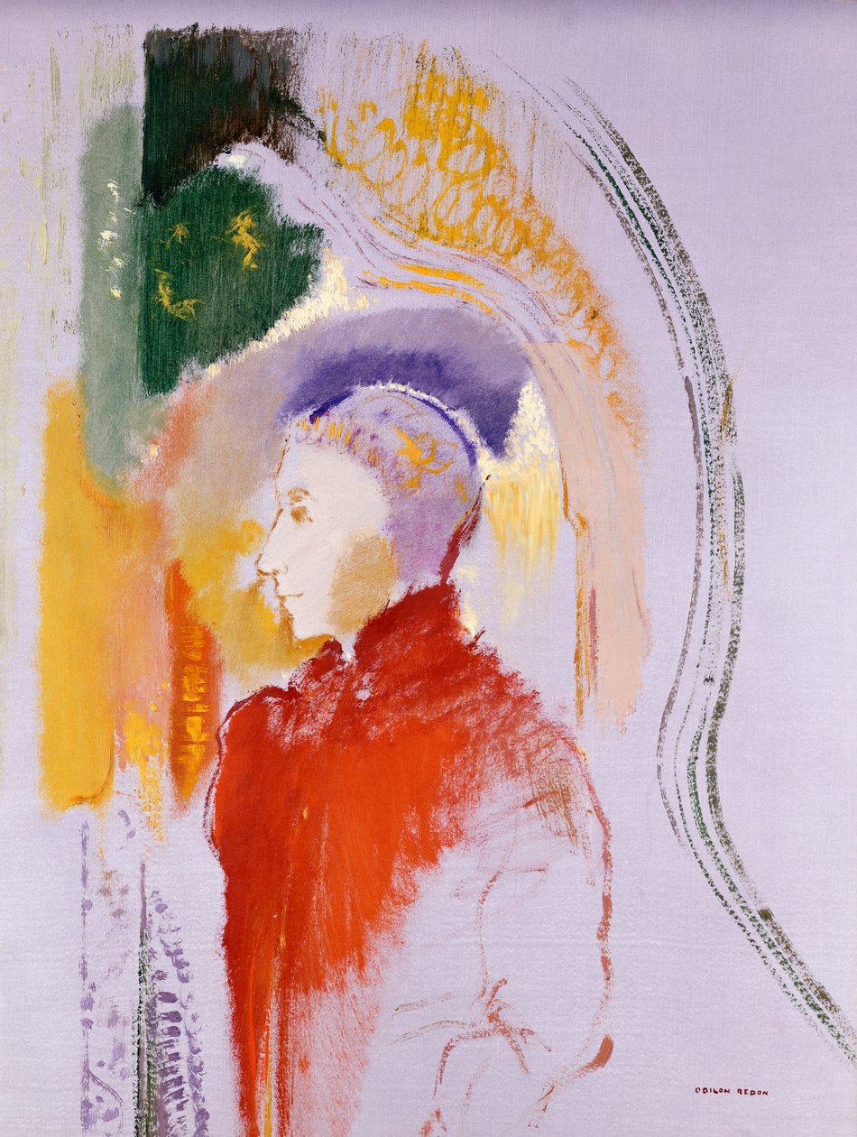 Personnage door Odilon Redon