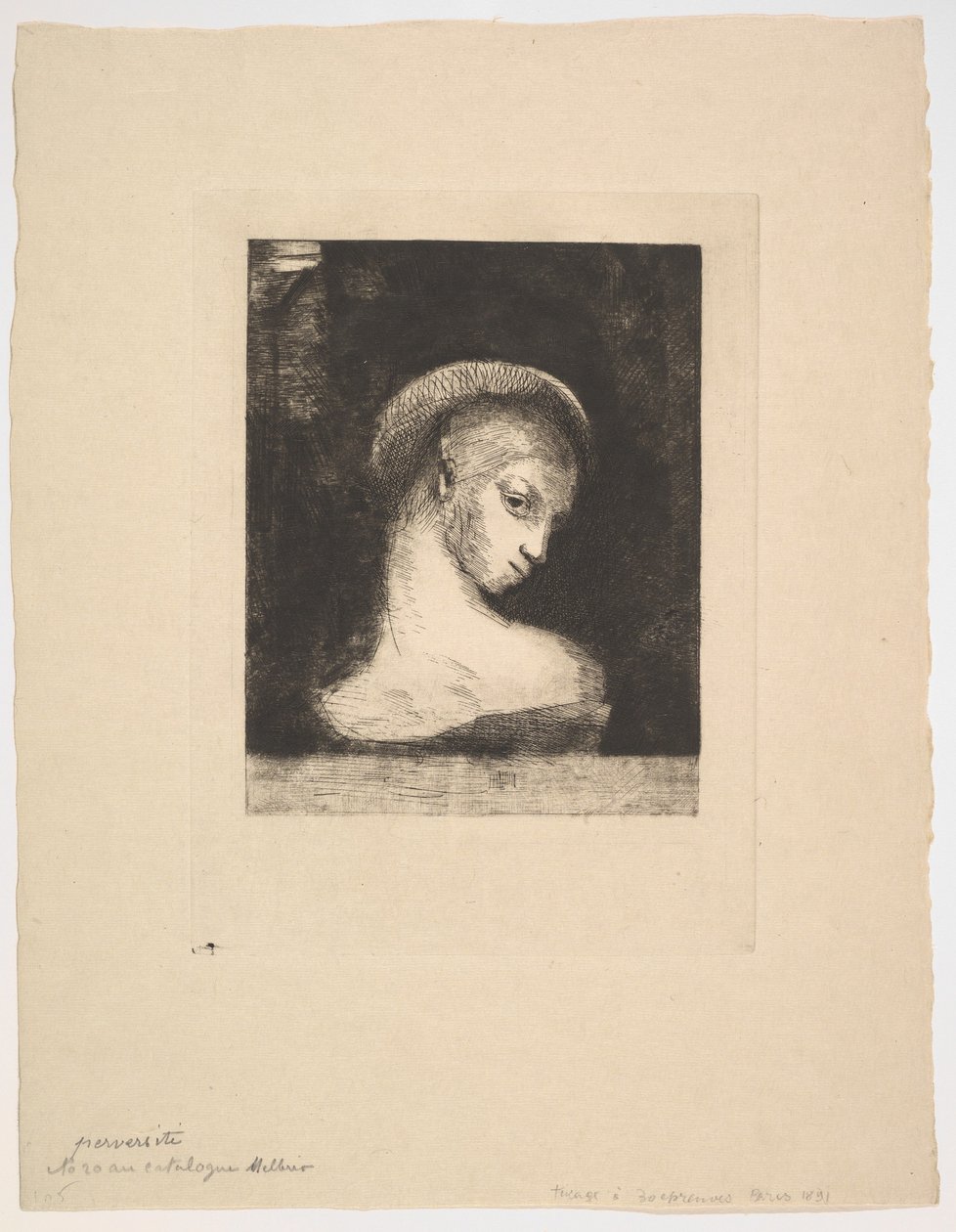 Perversiteit, 1891 door Odilon Redon