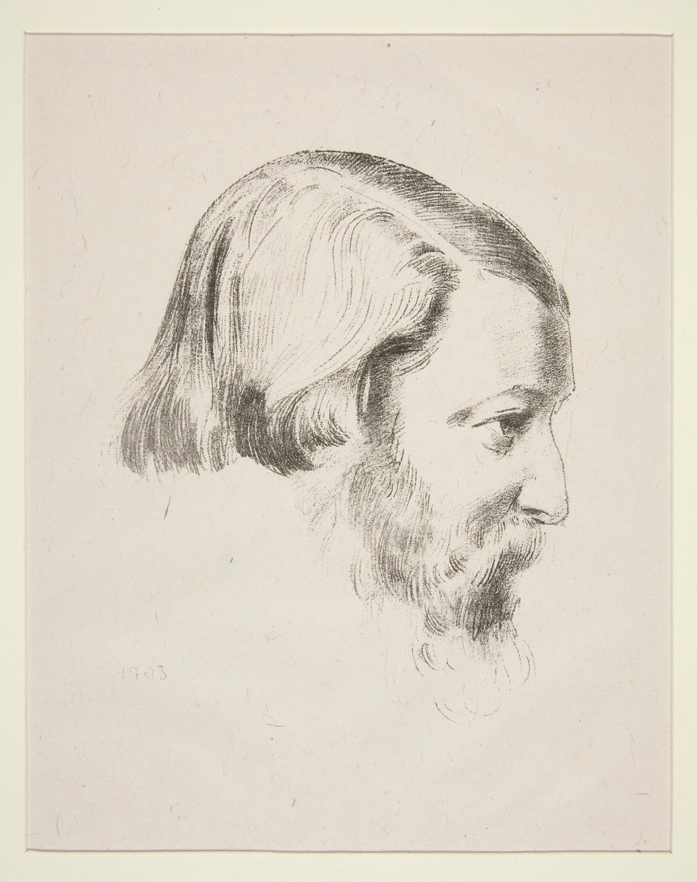 Portret van Paul Sérusier door Odilon Redon